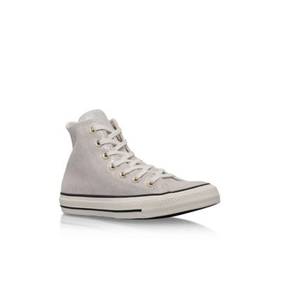 Converse White 'Ct Oil Slick Hi' flat lace up sneaker